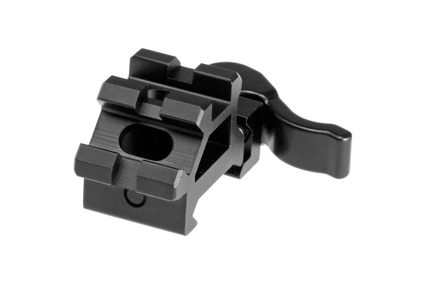 UTG Double Rail/Single Slot Angle Mount w/QD Lever Mount