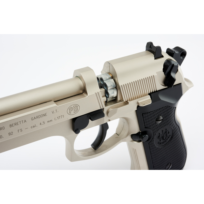 BERETTA M 92 FS NICKEL/BLACK CO2 Air Pistol