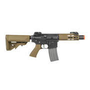 Elite Force Competition M4 Airsoft AEG Rifle w/ M-LOK Rail (Model: CQC / Black & Tan)