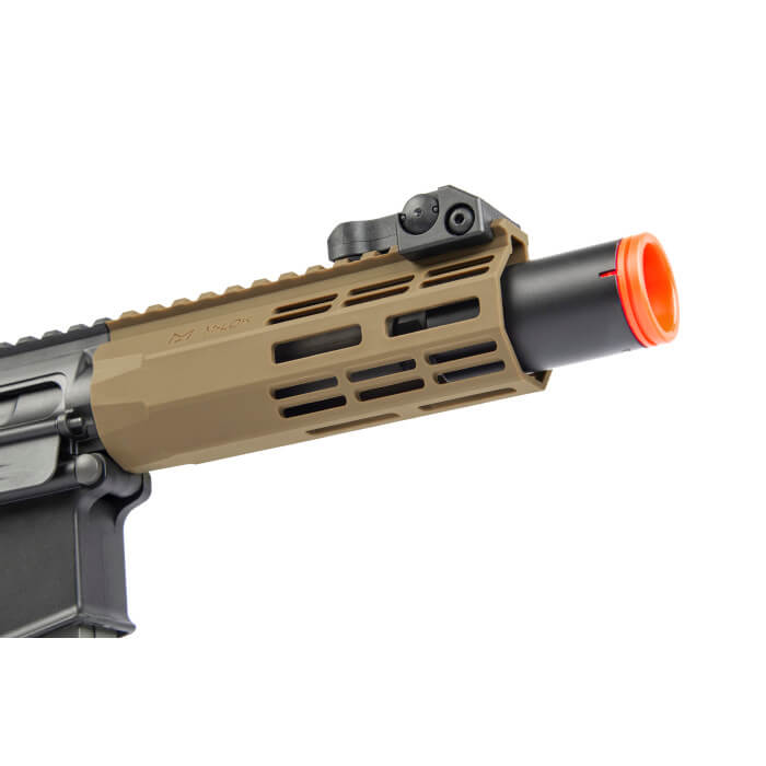 Elite Force Competition M4 Airsoft AEG Rifle w/ M-LOK Rail (Model: CQC / Black & Tan)