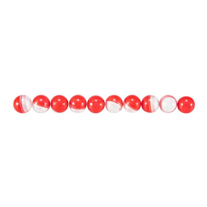 P2P PEPPER ROUNDS .50 CAL RED/WHITE 10 CT
