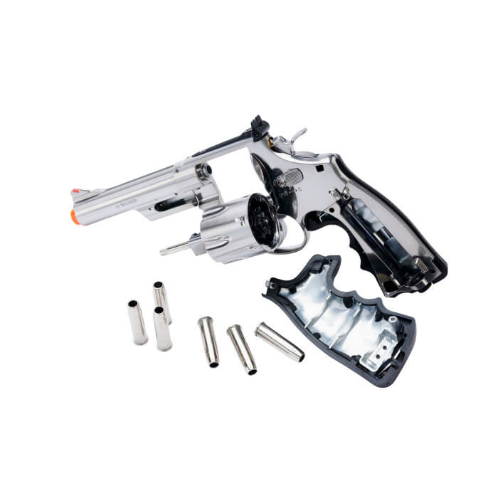 Umarex Licensed Smith & Wesson Model 29 CO2 Airsoft Revolver (Model: 5" Barrel / Chrome)
