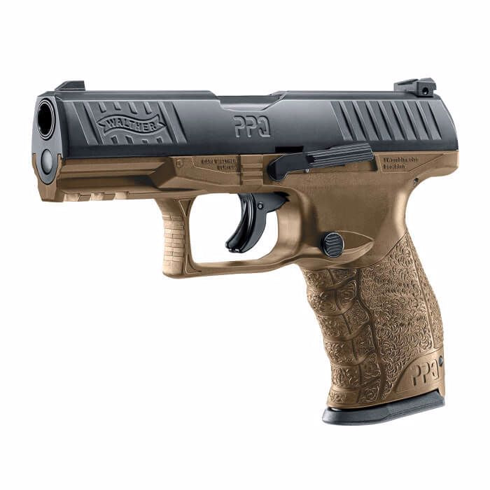 T4E WALTHER PPQ M2 LE TRAINING MARKER PISTOL .43 CAL - FDE