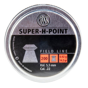 RWS SUP H POINT .22 200 CT BLISTER