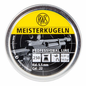 RWS MEISTERKUGELN .22 PELLET 250 CT