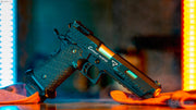 EMG TTI Licensed JW3 2011 Combat Master Select Fire Full Auto Airsoft Training Pistol (Gun Only)