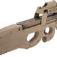 FN Herstal Licensed P90 Full Size Metal Gearbox Airsoft AEG w/ Built-In Red Dot
