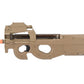 FN Herstal Licensed P90 Full Size Metal Gearbox Airsoft AEG w/ Built-In Red Dot