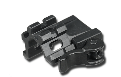 UTG Quad-Rail/Single Slot Angle Mount w/QD Lever Mount