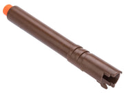 AW Custom Metal Outer Barrel for 5.1 Hi-Capa Series Airsoft Gas Blow Back Airsoft Pistol (Color: Rusty Rose)