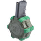 AW Custom Drum Magazine for Gas Blowback Airsoft Pistols & Rifles (WE Open Bolt M4)