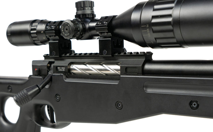 Novritsch SSG96 Airsoft Sniper Rifle - Red Tip - ~2.2 Joules (~460fps, ~M150)