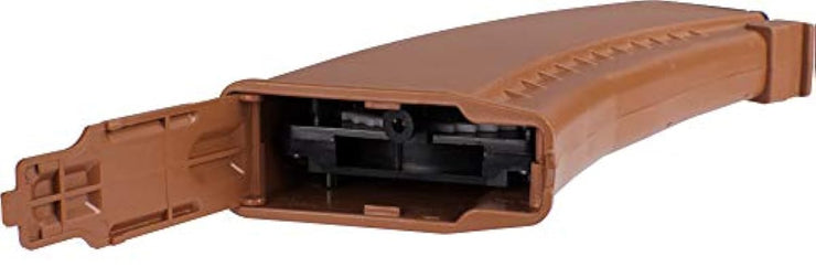 CYMA FlashMag Hi-Cap Magazine for AK Series Airsoft AEG Rifles (Color: Bakelite / 520rd / AK74-Style)
