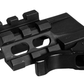UTG LE Rated Quad-Rail/2 Slot Angle Mount w/Integral QD Lever Lock System