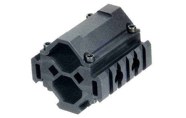 UTG Universal Tri-rail Shotgun Barrel Mount, 5 Slots