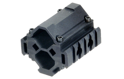 UTG Universal Tri-rail Shotgun Barrel Mount, 5 Slots