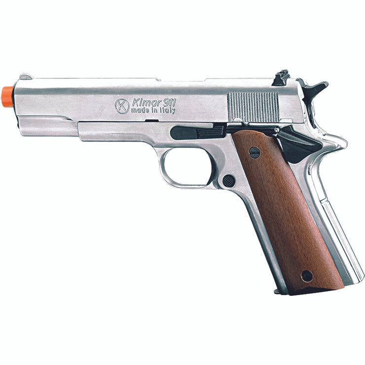 Kimar Model 911 Front Firing Blank Gun Nickel Finish