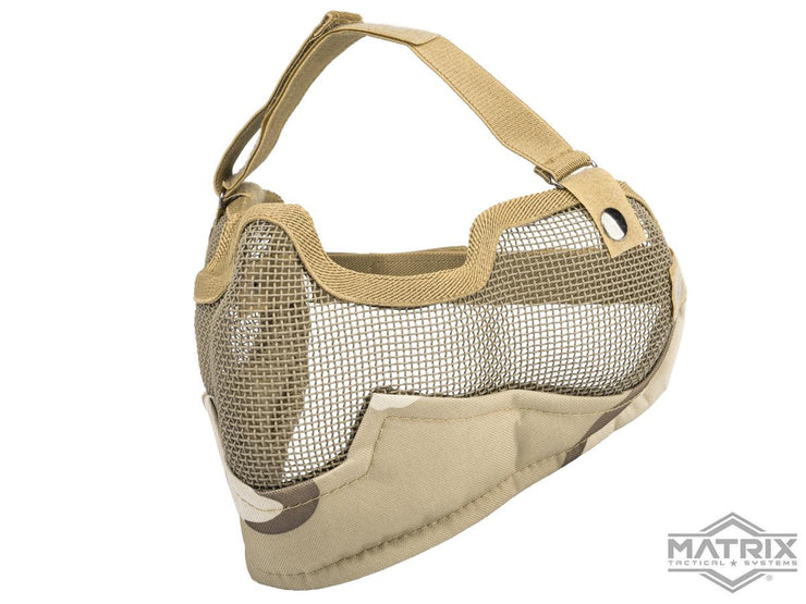 Matrix Iron Face Carbon Steel "Striker" Gen2 Metal Mesh Lower Half Mask