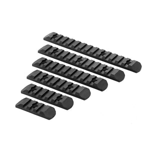 KeyMod&M-LOK Polymer Rail Set (6 pcs)