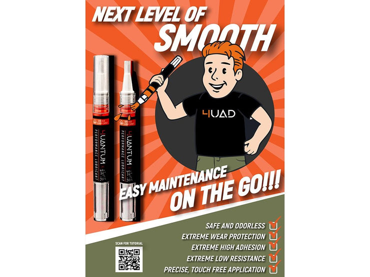 4UAD SmartAirsoft 4uantum Performance Airsoft Lubricant Pen (Package: 1 Pen)