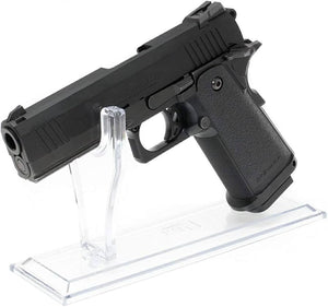 Matrix Clear Deluxe Pistol Professional Display Stand for Airsoft and Real Firearms