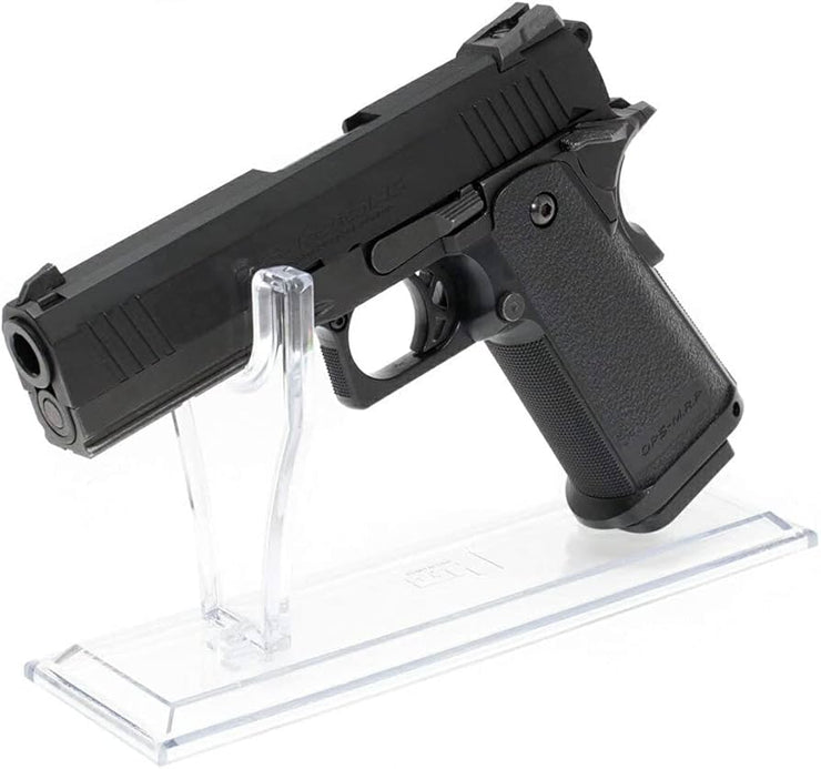 Matrix Clear Deluxe Pistol Professional Display Stand for Airsoft and Real Firearms