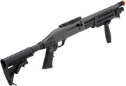 CYMA Sport Tactical M3 Super 90 3-Round Burst Airsoft Shotgun (KeyMod Tactical / Combat Grey)