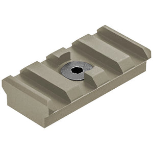 UTG PRO 4-Slot M-LOK Picatinny Rail Section FDE Cerakote