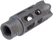 5KU 14mm Negative Mini Breacher Muzzle Break for Airsoft Rifles