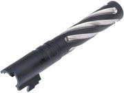 5KU Tornado Stainless Spiral Fluted Outer Barrel for Tokyo Marui 5.1 Hi-Capa Airsoft Pistols