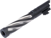 5KU Tornado Stainless Spiral Fluted Outer Barrel for Tokyo Marui 5.1 Hi-Capa Airsoft Pistols