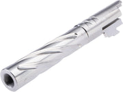 5KU Tornado Stainless Spiral Fluted Outer Barrel for Tokyo Marui 5.1 Hi-Capa Airsoft Pistols
