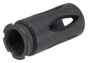 Matrix "RPK" Steel Flashhider for Airsoft AEG Rifles - 14mm Negative