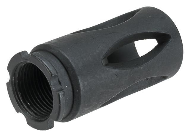Matrix "RPK" Steel Flashhider for Airsoft AEG Rifles - 14mm Negative