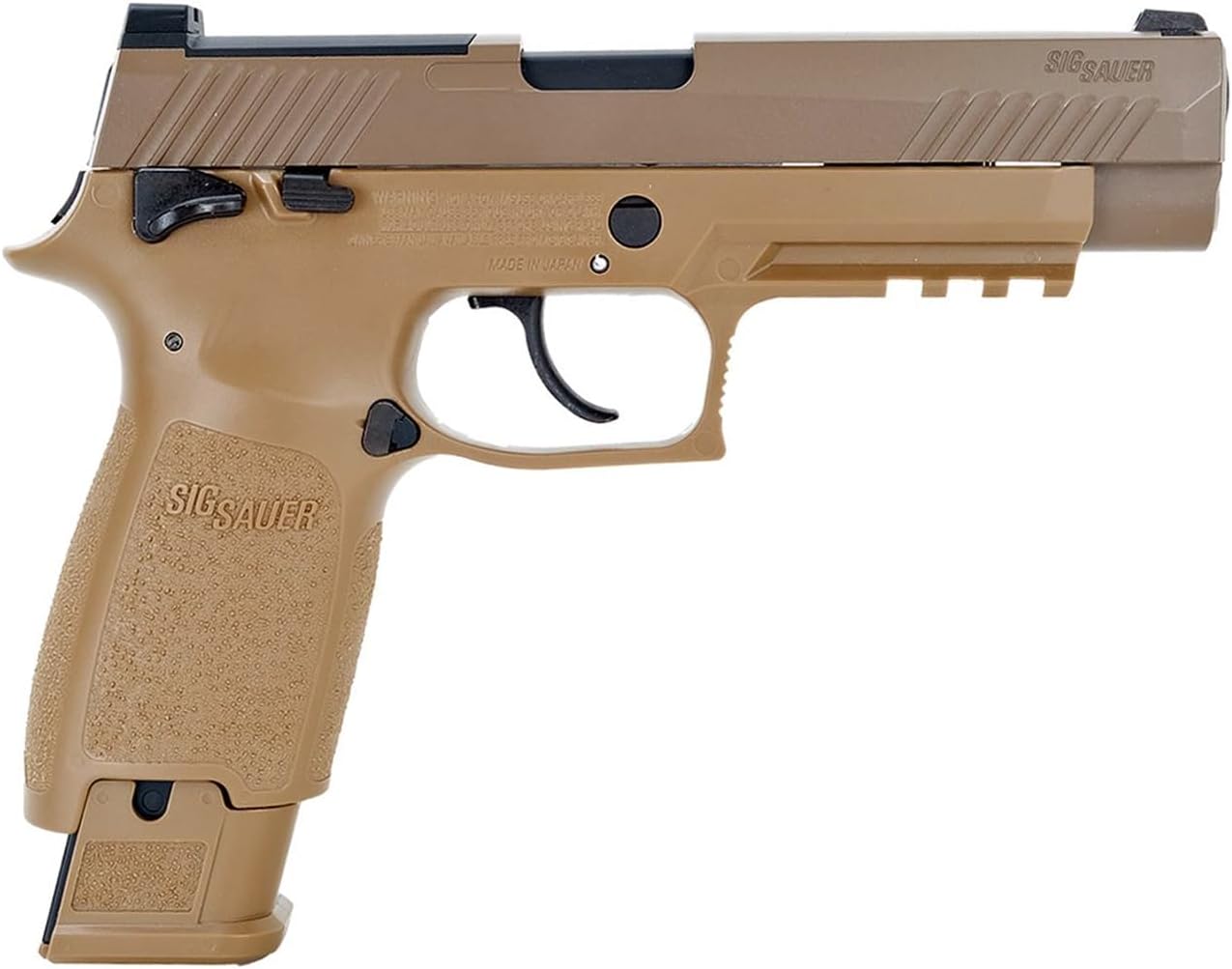 SIG SAUER M17 P320 .177 cal GBB CO2 Air Pistol (Color: Coyote Tan)