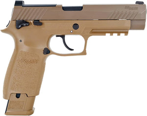SIG SAUER M17 P320 .177 cal GBB CO2 Air Pistol (Color: Coyote Tan)