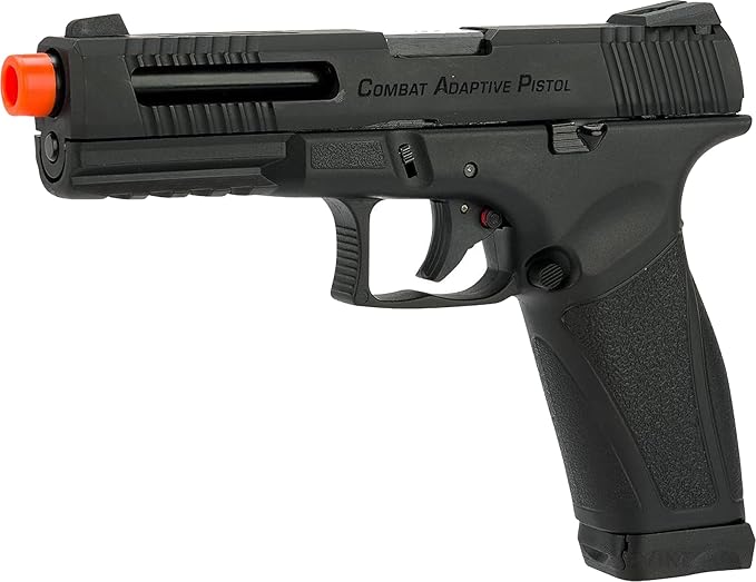 APS A-CAP Combat Adaptive Pistol CO2 Powered Airsoft Blowback Pistol - Black