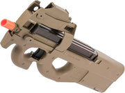 FN Herstal Licensed P90 Full Size Metal Gearbox Airsoft AEG w/ Built-In Red Dot
