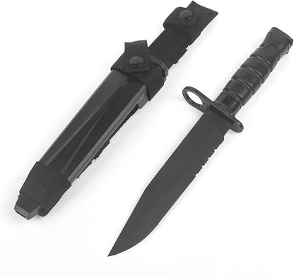 M10 Bayonet Plastic Knife With Scabbard