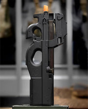 FN Herstal Licensed P90 Full Size Metal Gearbox Airsoft AEG w/ Built-In Red Dot