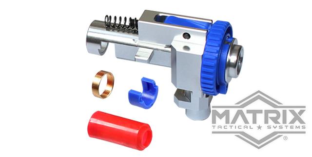 Matrix CNC Machined Aluminum Rotary Hop-Up Unit for M4 Series Airsoft AEGs by SHS