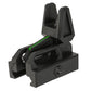 Valken Airsoft Polymer Flip-up Front Back-Up Sight with Fiber Optic Insert