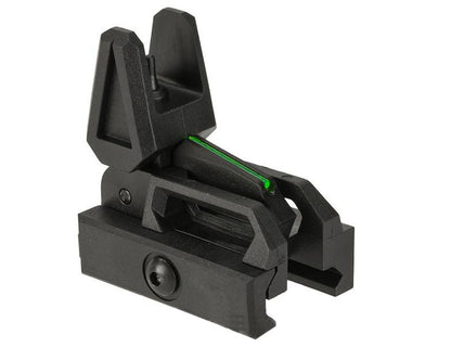 Valken Airsoft Polymer Flip-up Front Back-Up Sight with Fiber Optic Insert