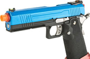 AW Custom Hi-Capa Competition Grade Gas Blowback Airsoft Pistol (Color: Patriot / Gun Only)