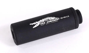 SS-100 Mock Suppressor (14mm CCW) [ CROCODILE ]