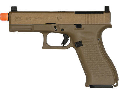 Glock G19X MOS Gas Blowback Airsoft Pistol - Coyote