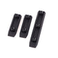 Echo1 3pc Metal Airsoft KeyMod Rail Slot Set