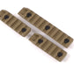 Echo1 3pc Metal Airsoft KeyMod Rail Slot Set