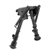 NcSTAR Precision Grade Compact Notched Bipod (Color: Black)