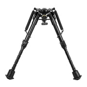NcSTAR Precision Grade Compact Notched Bipod (Color: Black)